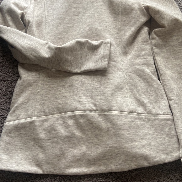 Cozy Athleta hooded zip up with Sherpa lining. - Picture 4 of 5